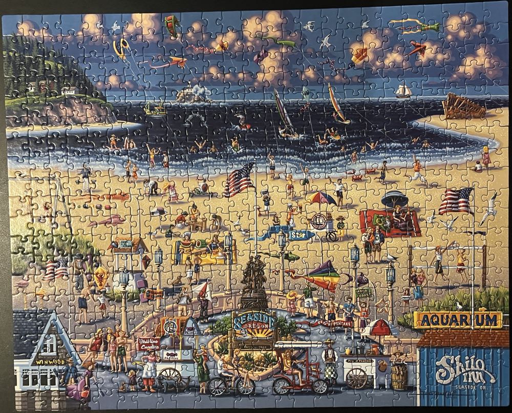 Seaside - 1007, 1/30/26 - Dowdle puzzle collectible [Barcode 671095002165] - Main Image 2