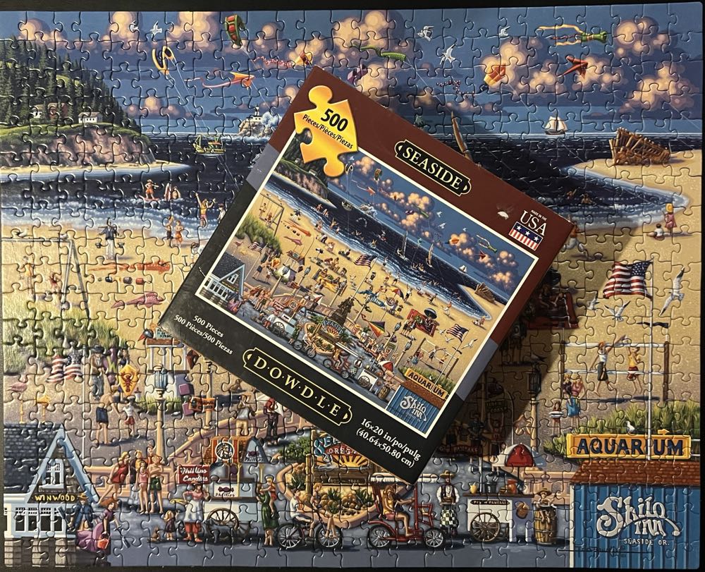 Seaside - 1007, 1/30/26 - Dowdle puzzle collectible [Barcode 671095002165] - Main Image 4