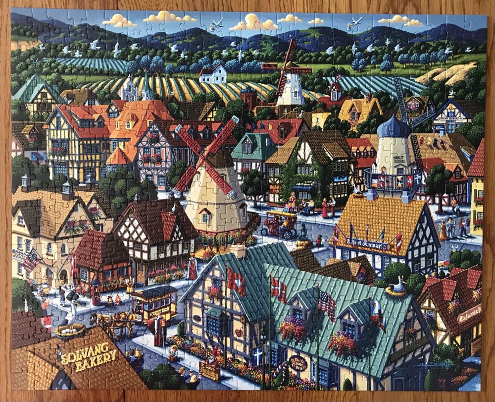 Solvang - Dowdle puzzle collectible [Barcode 671095000529] - Main Image 2