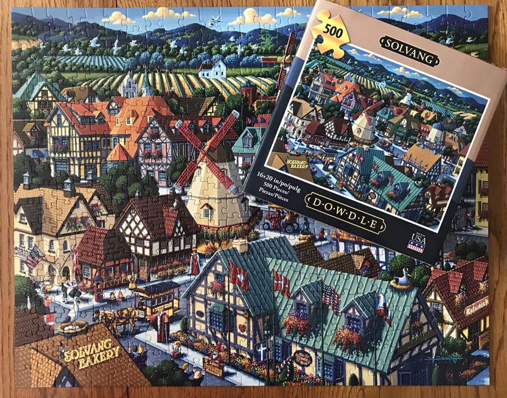 Solvang - Dowdle puzzle collectible [Barcode 671095000529] - Main Image 3