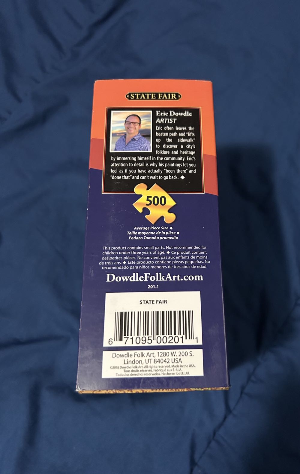 State Fair - Dowdle puzzle collectible [Barcode 671095002011] - Main Image 2