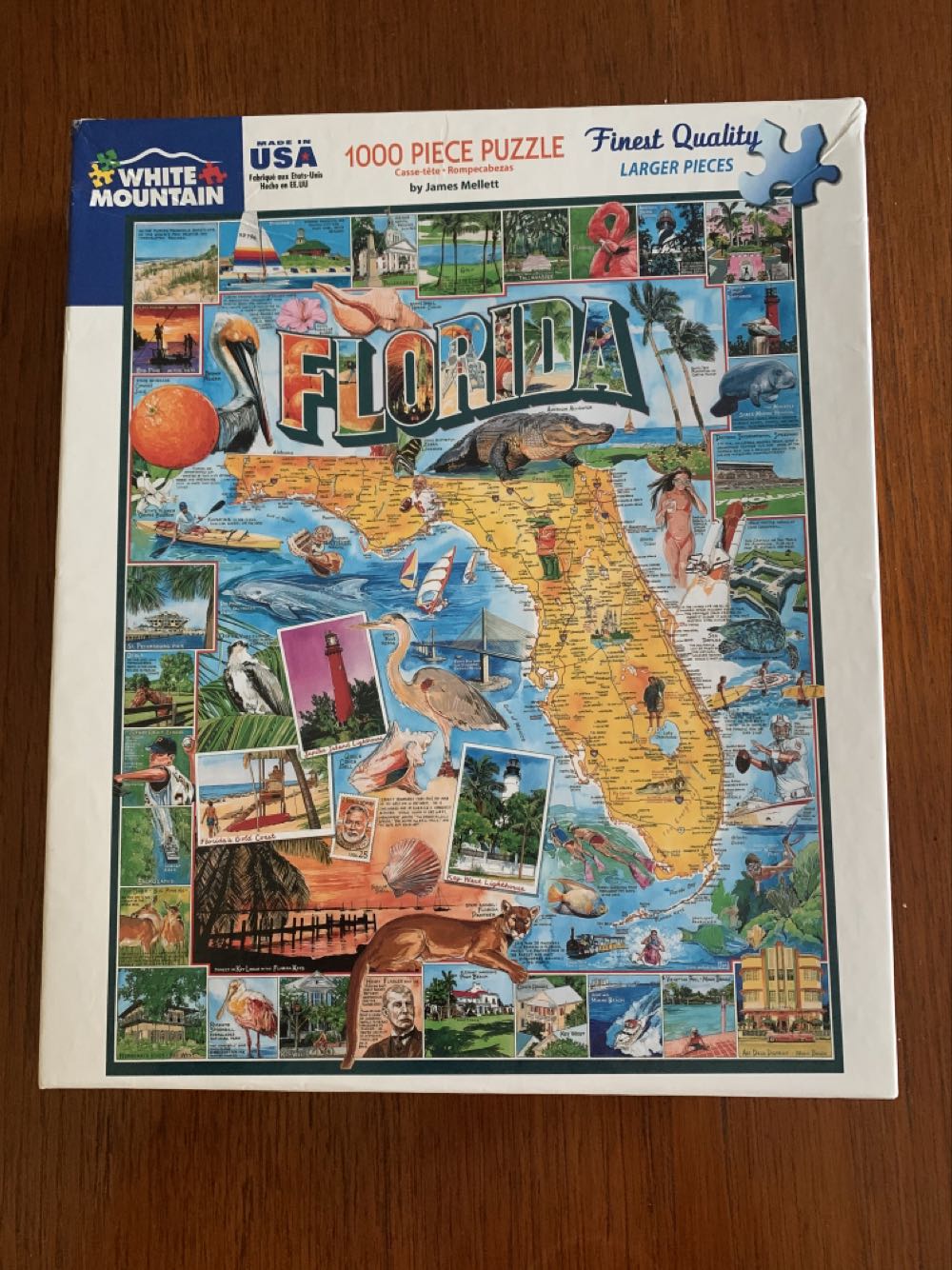 Florida-Chs - White Mountain puzzle collectible [Barcode 724819248575] - Main Image 3