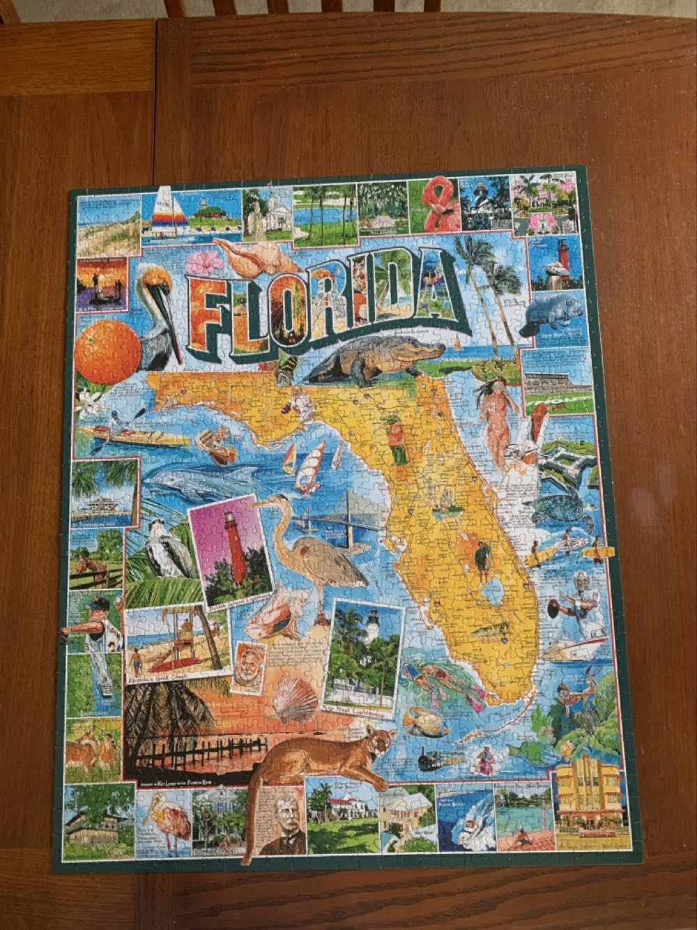 Florida-Chs - White Mountain puzzle collectible [Barcode 724819248575] - Main Image 4