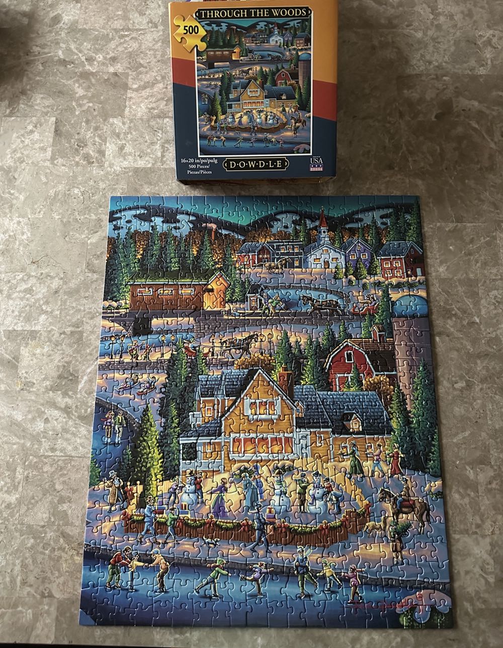 Through The Woods (PC) 💎 - Dowdle puzzle collectible [Barcode 671095003742] - Main Image 2