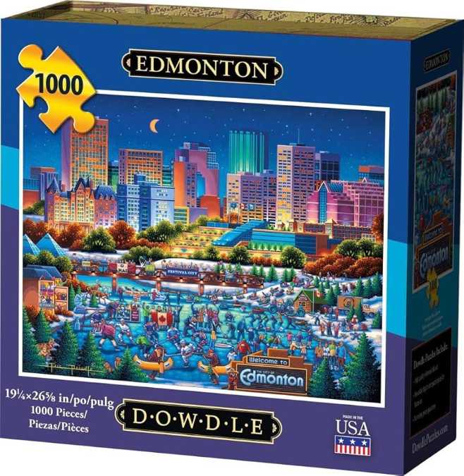 Edmonton - Dowdle puzzle collectible [Barcode 671095103848] - Main Image 2