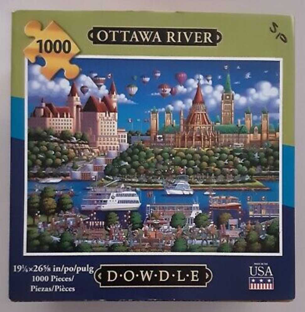 Ottawa River - Dowdle puzzle collectible [Barcode 671095103879] - Main Image 2