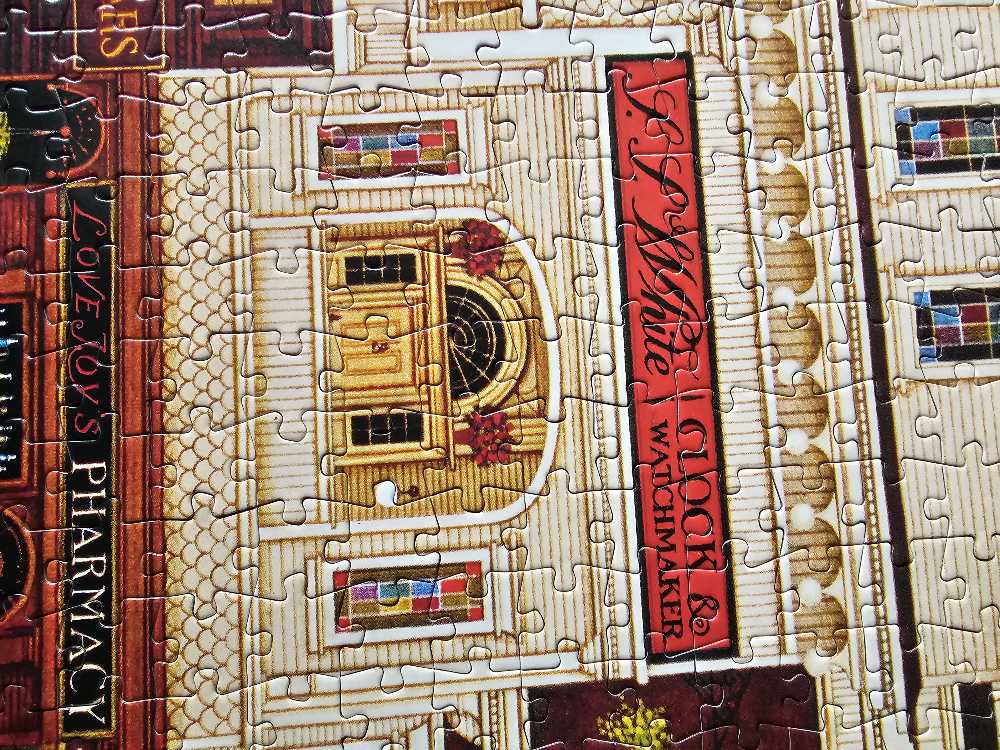 Sold - Victorian Street - Buffalo puzzle collectible [Barcode 079346114474] - Main Image 4