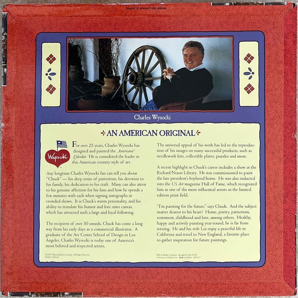 Wooden You Like A Ride? (NIB) 💲 - Milton Bradley Puzzles puzzle collectible [Barcode 032244046797] - Main Image 2