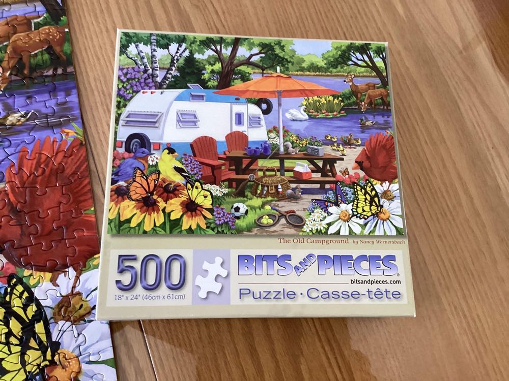 The Old Campground - Bits And Pieces puzzle collectible [Barcode 192949016119] - Main Image 4