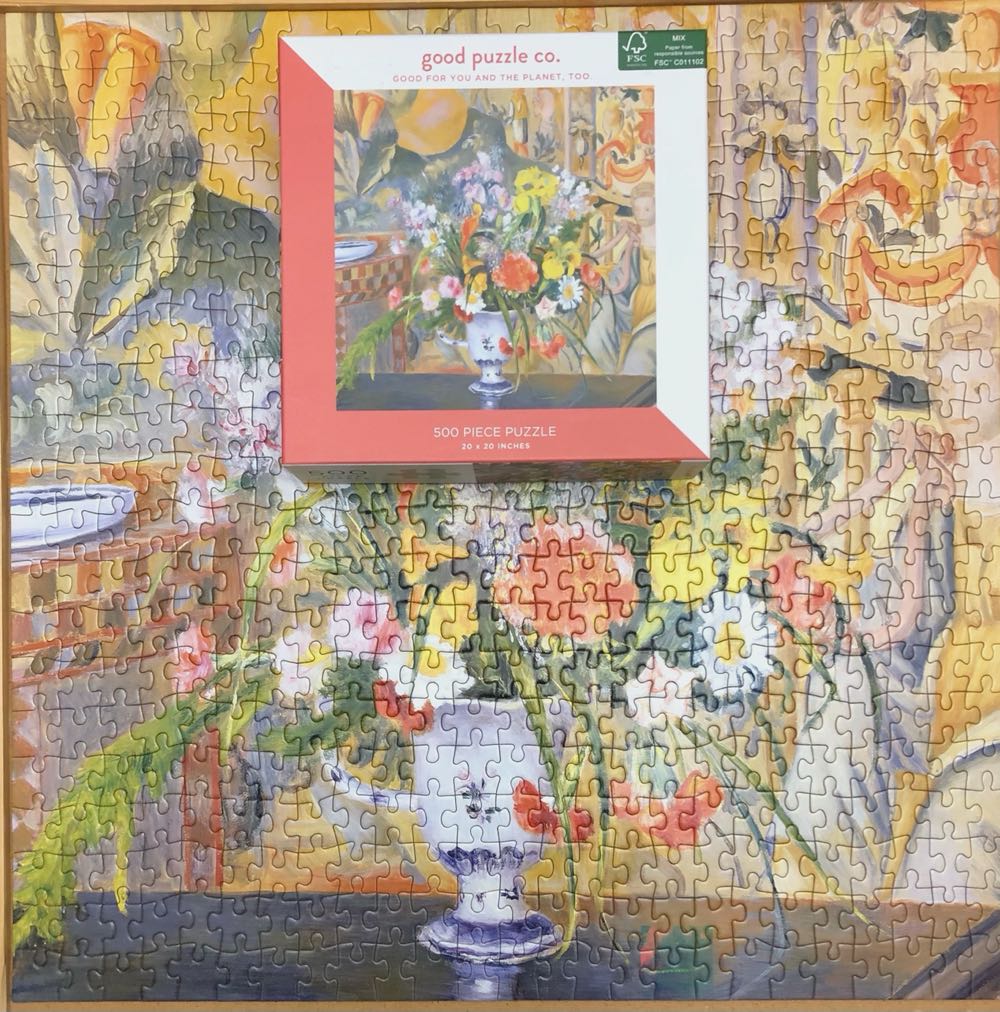 Flowers - Good Puzzle Co puzzle collectible - Main Image 1