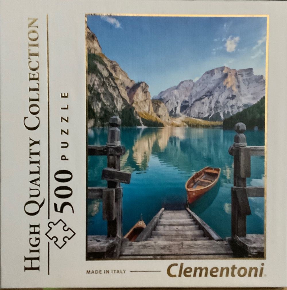 Braies Lake NV UFS/T - Clementoni 🇮🇹 puzzle collectible [Barcode 8005125961580] - Main Image 2
