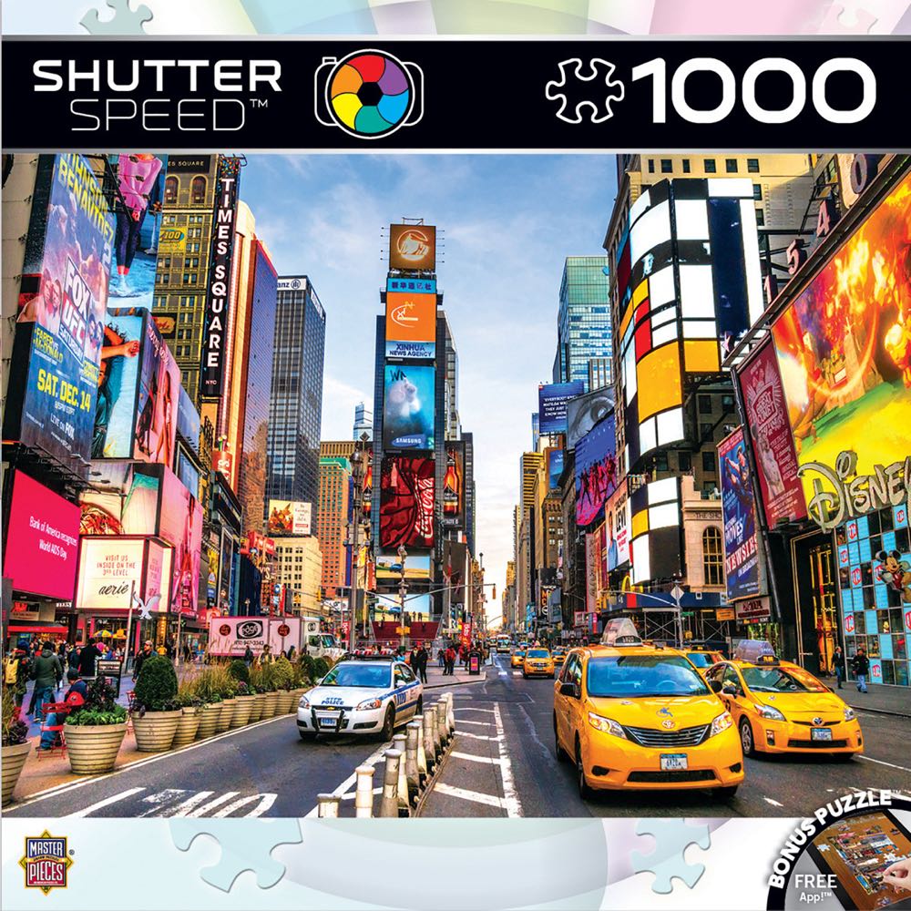 Times Square Nyc - Ravensburger puzzle collectible [Barcode 4005556192083] - Main Image 2
