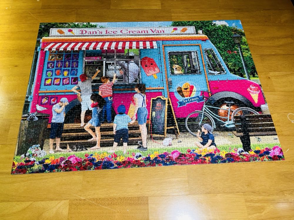 Dan’s Ice Cream Van - EuroGraphics puzzle collectible [Barcode 628136555197] - Main Image 2