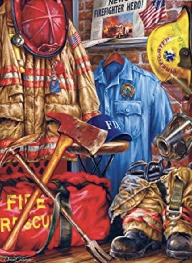 Fire and Rescue - Master Pieces 🇺🇸 puzzle collectible [Barcode 705988715112] - Main Image 2