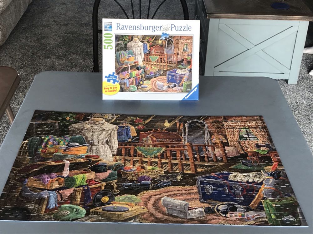 The Attic - Ravensburger puzzle collectible [Barcode 4005556148691] - Main Image 2