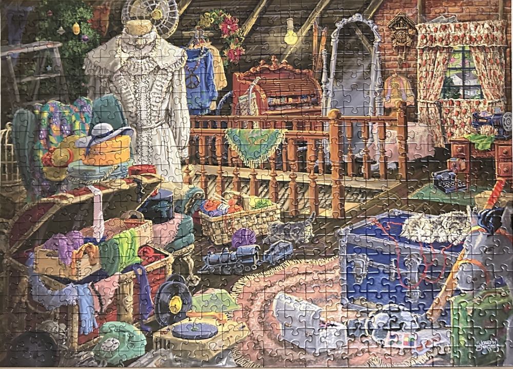 The Attic - Ravensburger puzzle collectible [Barcode 4005556148691] - Main Image 4
