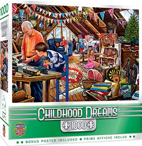 Playtime In The Attic - MasterPieces puzzle collectible [Barcode 705988720352] - Main Image 1