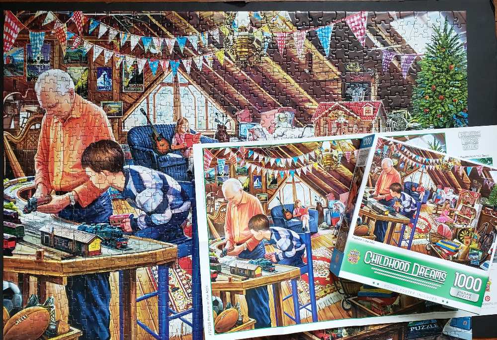 Playtime In The Attic - MasterPieces puzzle collectible [Barcode 705988720352] - Main Image 4