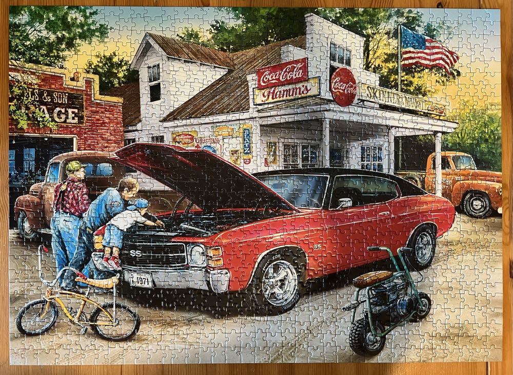 Getting Dirty - Masterpieces, Inc. puzzle collectible [Barcode 705988718120] - Main Image 2