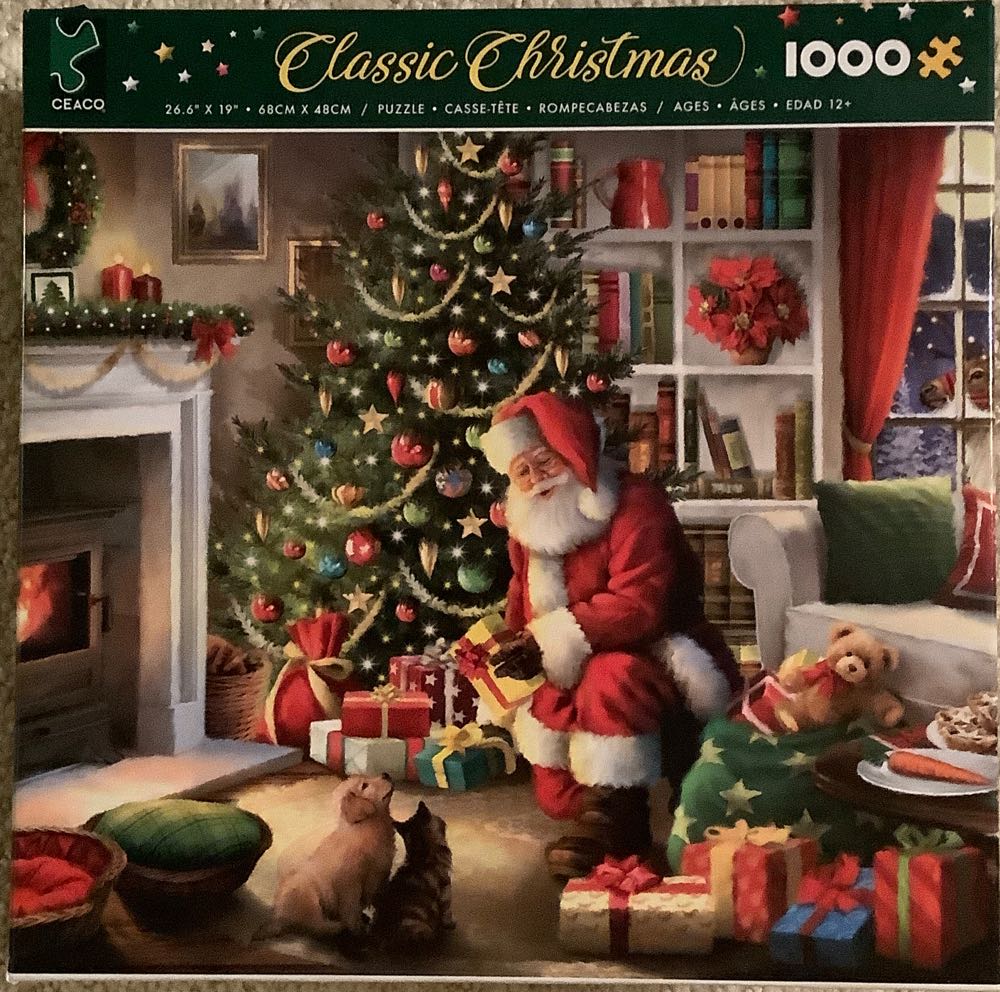 Santa’s Visit -  Ceaco puzzle collectible [Barcode 021081332682] - Main Image 2