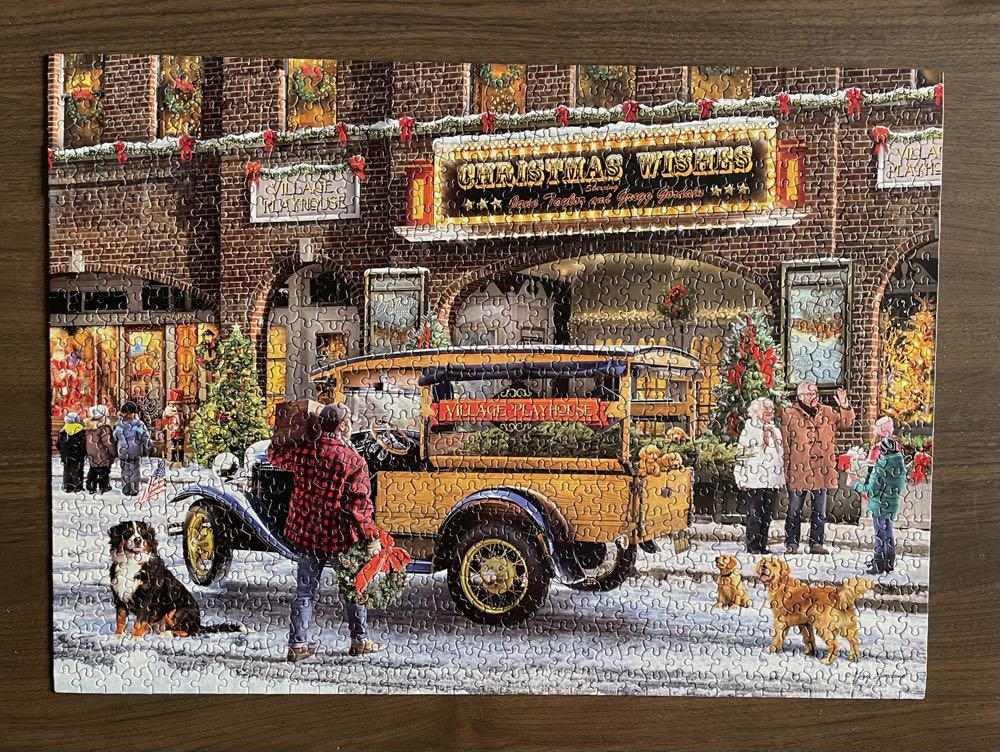 Christmas Theater -  Ceaco puzzle collectible [Barcode 021081332699] - Main Image 2