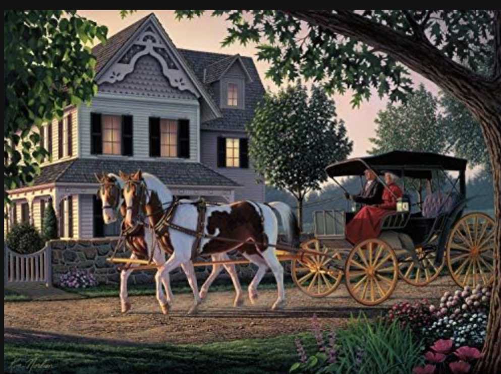 Home Sweet Home - Buffalo Games puzzle collectible [Barcode 079346116263] - Main Image 2