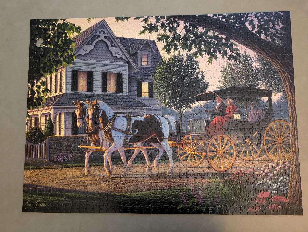 Home Sweet Home - Buffalo Games puzzle collectible [Barcode 079346116263] - Main Image 4