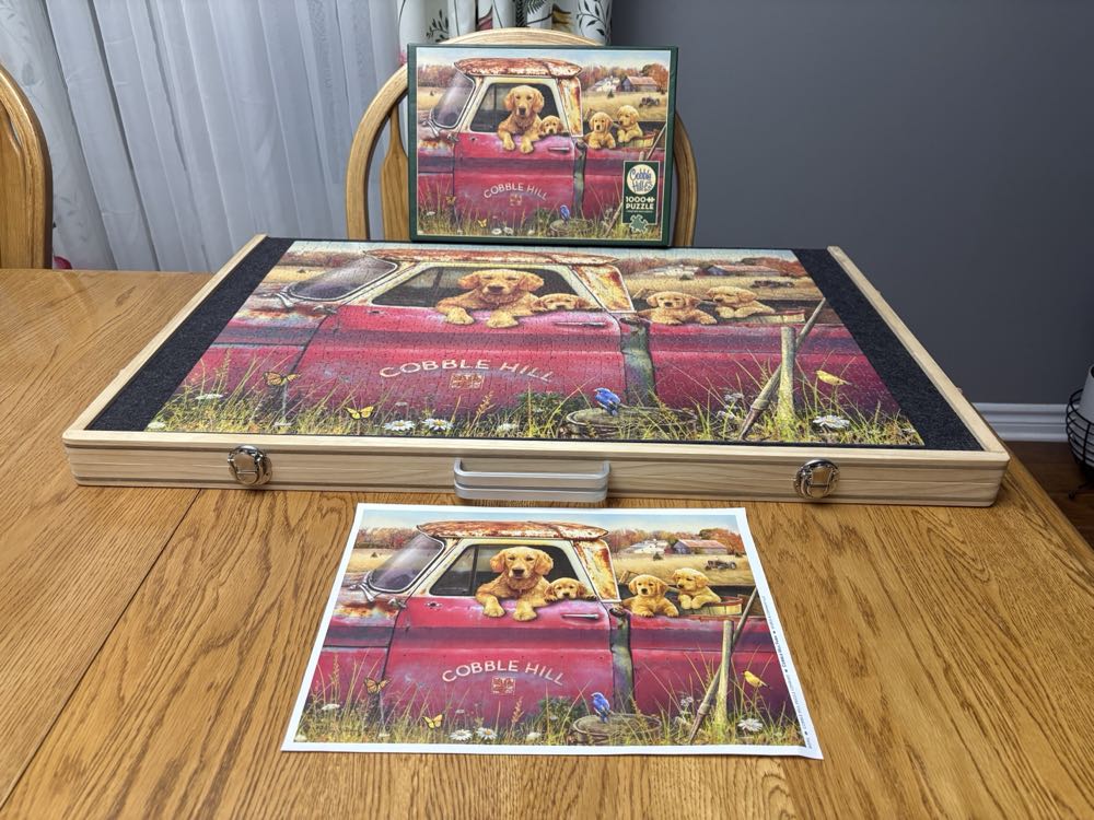 Cobble Hill Farm - Cobble Hill puzzle collectible [Barcode 625012801164] - Main Image 2