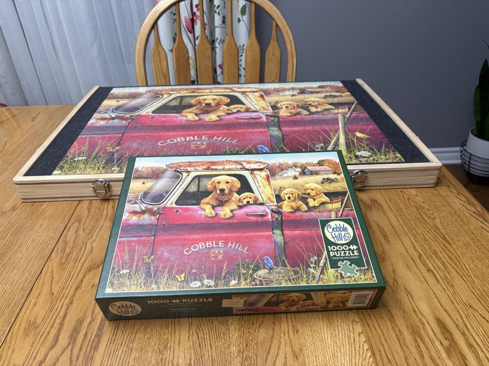 Cobble Hill Farm - Cobble Hill puzzle collectible [Barcode 625012801164] - Main Image 3