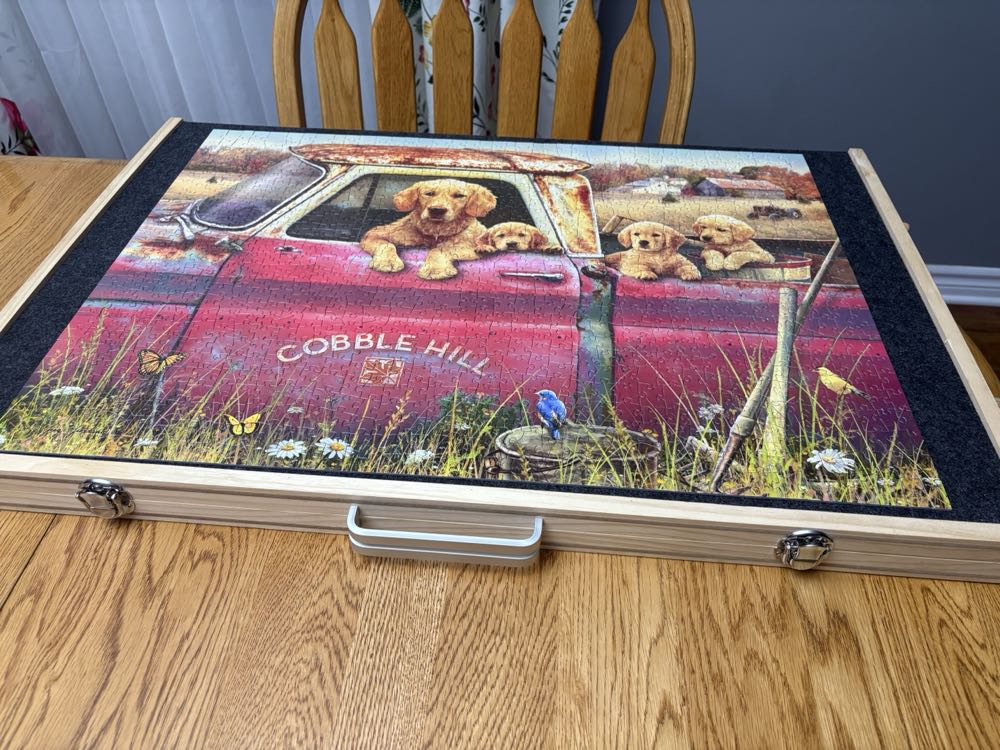 Cobble Hill Farm - Cobble Hill puzzle collectible [Barcode 625012801164] - Main Image 4