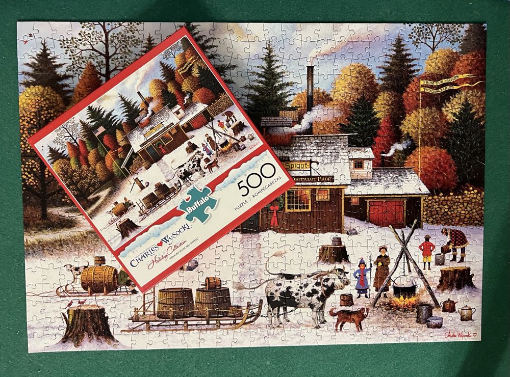 Vermont Maple Tree Tappers (m 71!) - Buffalo puzzle collectible [Barcode 079346037469] - Main Image 4