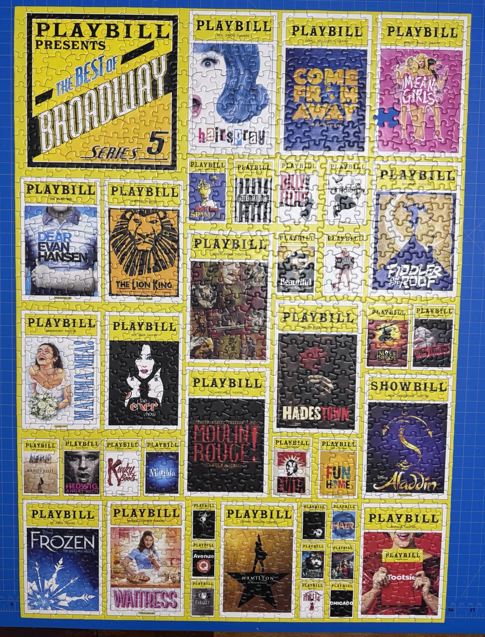 Playbill Presents 5th Edition - Endless Games Puzzles puzzle collectible [Barcode 632468050053] - Main Image 3