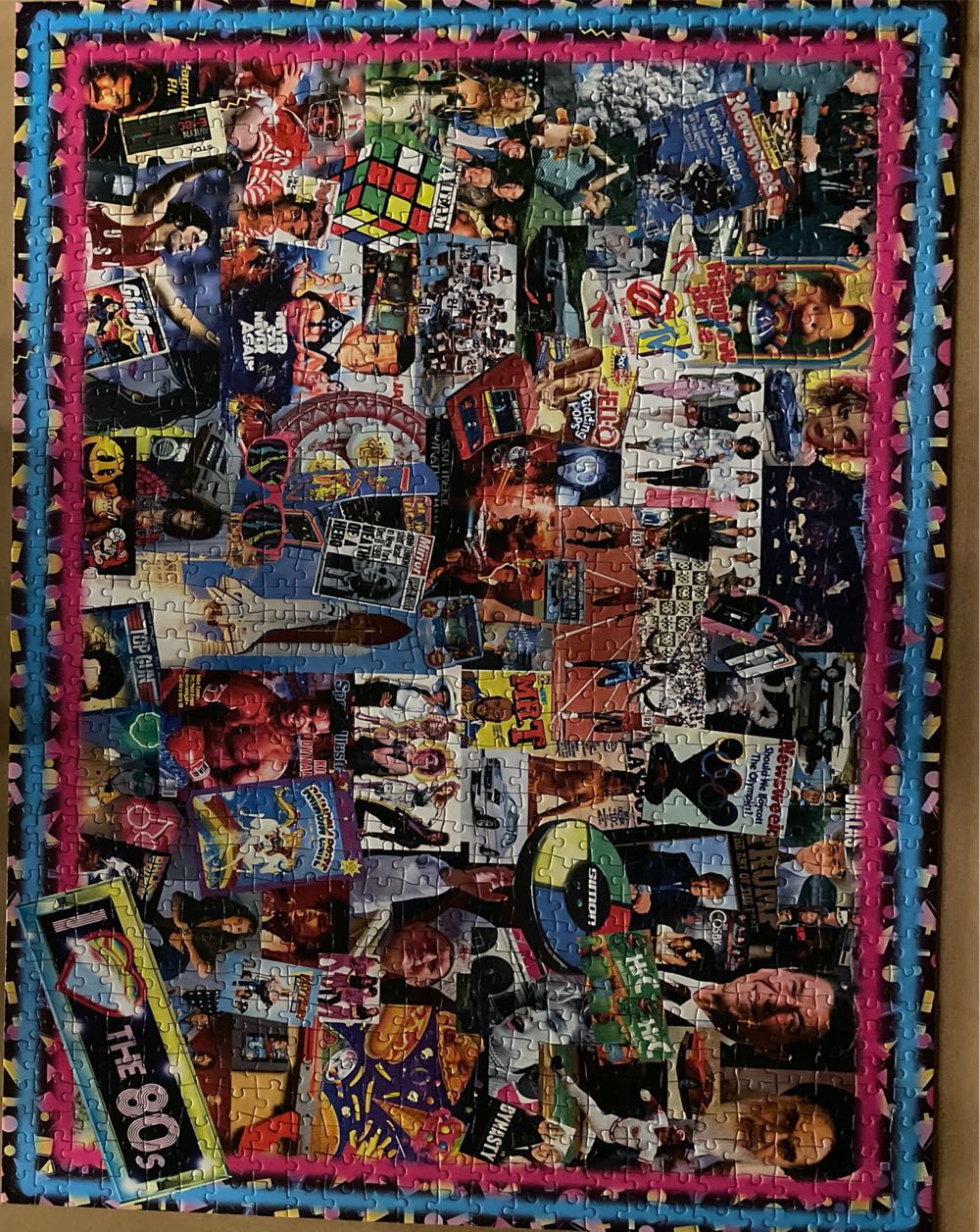 The Crazy 80’s - Toynk puzzle collectible [Barcode 849795072508] - Main Image 2
