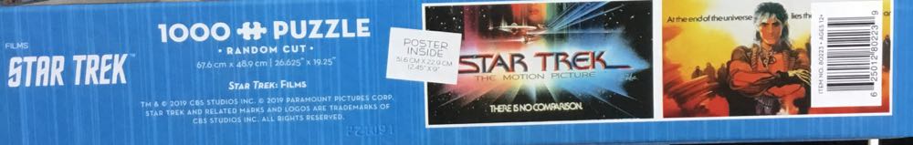 Star Trek: Films - Cobble Hill puzzle collectible [Barcode 625012802239] - Main Image 4