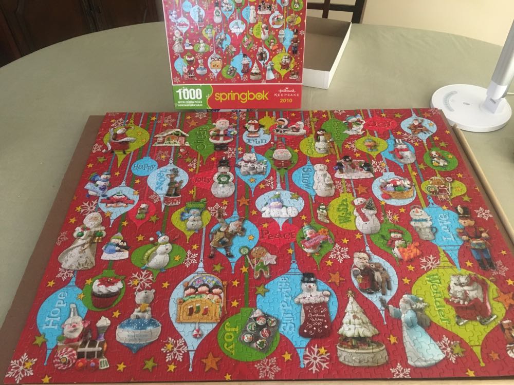 Christmas Keepsake - Springbok puzzle collectible [Barcode 091683105717] - Main Image 2