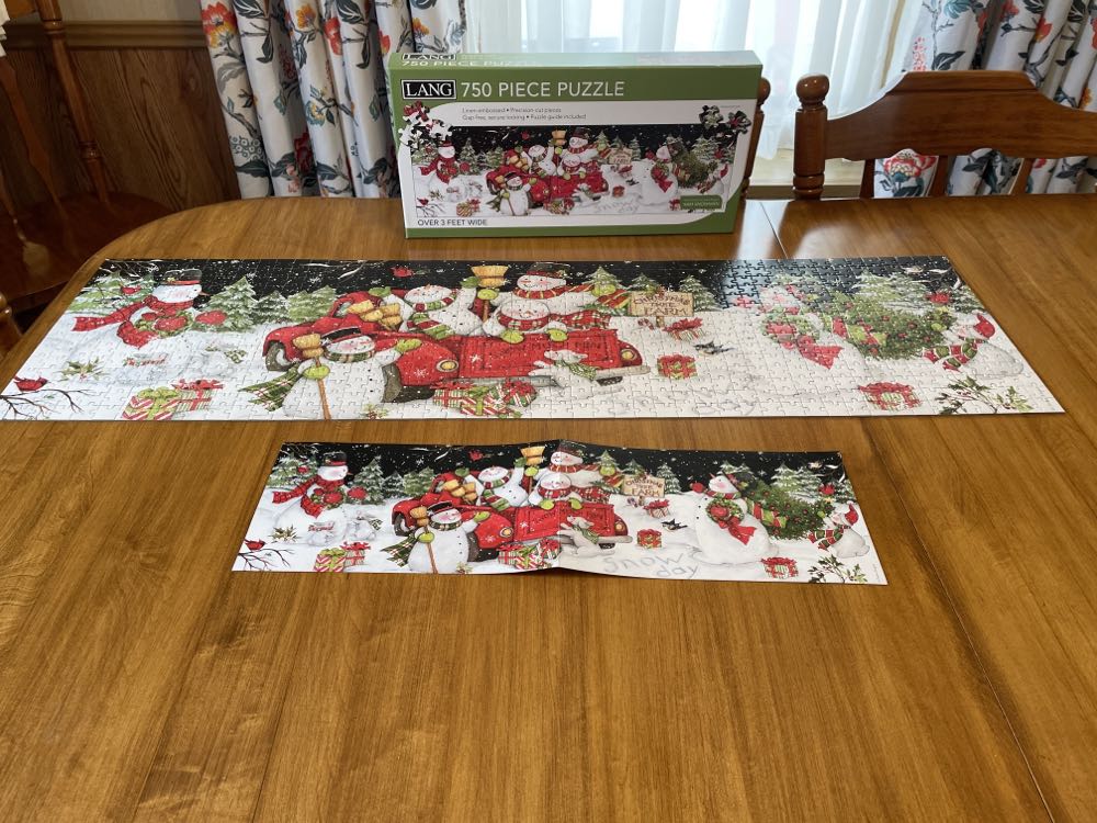 Snow Day  - Lang puzzle collectible [Barcode 739744191865] - Main Image 4