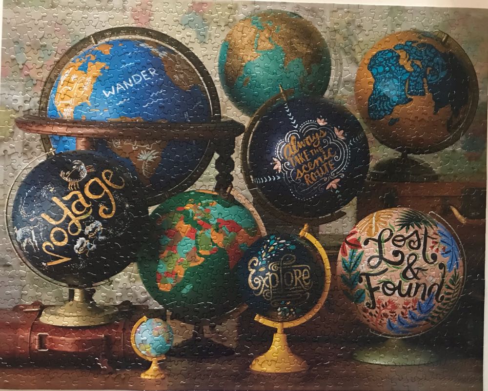 Dream Globally - Hallmark puzzle collectible [Barcode 763795292530] - Main Image 2