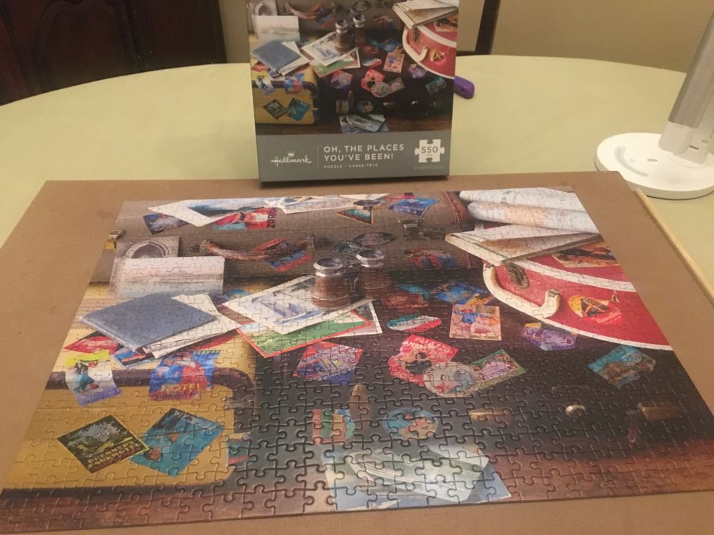 Oh, The Places You’ve Been - Hallmark puzzle collectible [Barcode 763795463992] - Main Image 2
