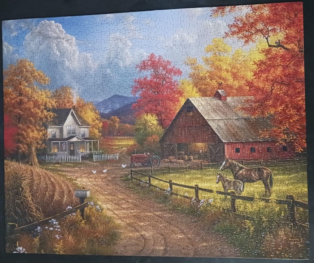 Country Blessing 🆕 - White Mountain puzzle collectible [Barcode 724819258635] - Main Image 3