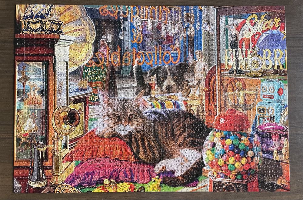 Curiosity Shop - Buffalo Games puzzle collectible [Barcode 079346021062] - Main Image 2