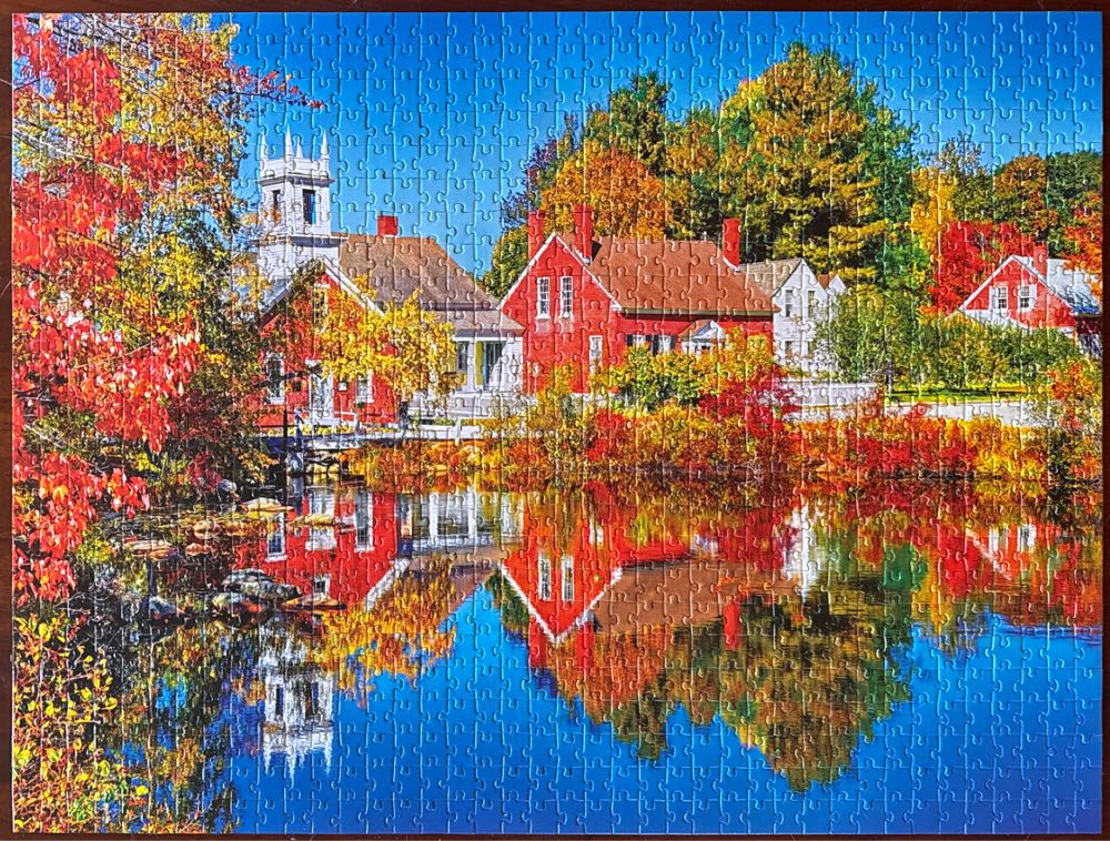 Autumn In Harrisville NH - Kodak puzzle collectible [Barcode 4895145419253] - Main Image 2