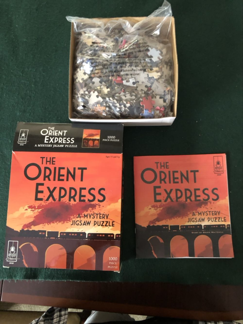 The Orient Express - Bepuzzled puzzle collectible [Barcode 023332331222] - Main Image 3
