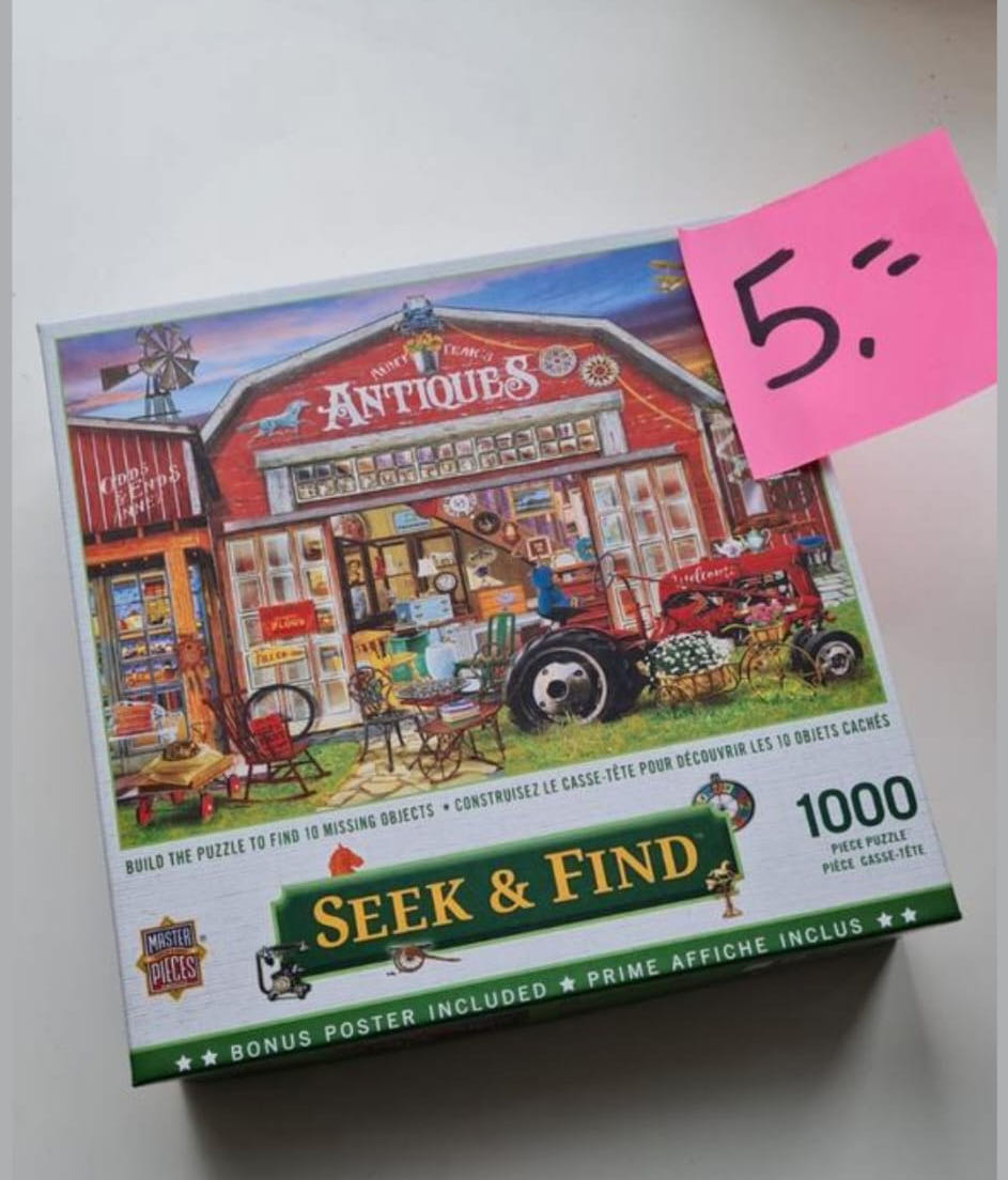 Antiques For Sale - Master Pieces puzzle collectible [Barcode 705988720031] - Main Image 3