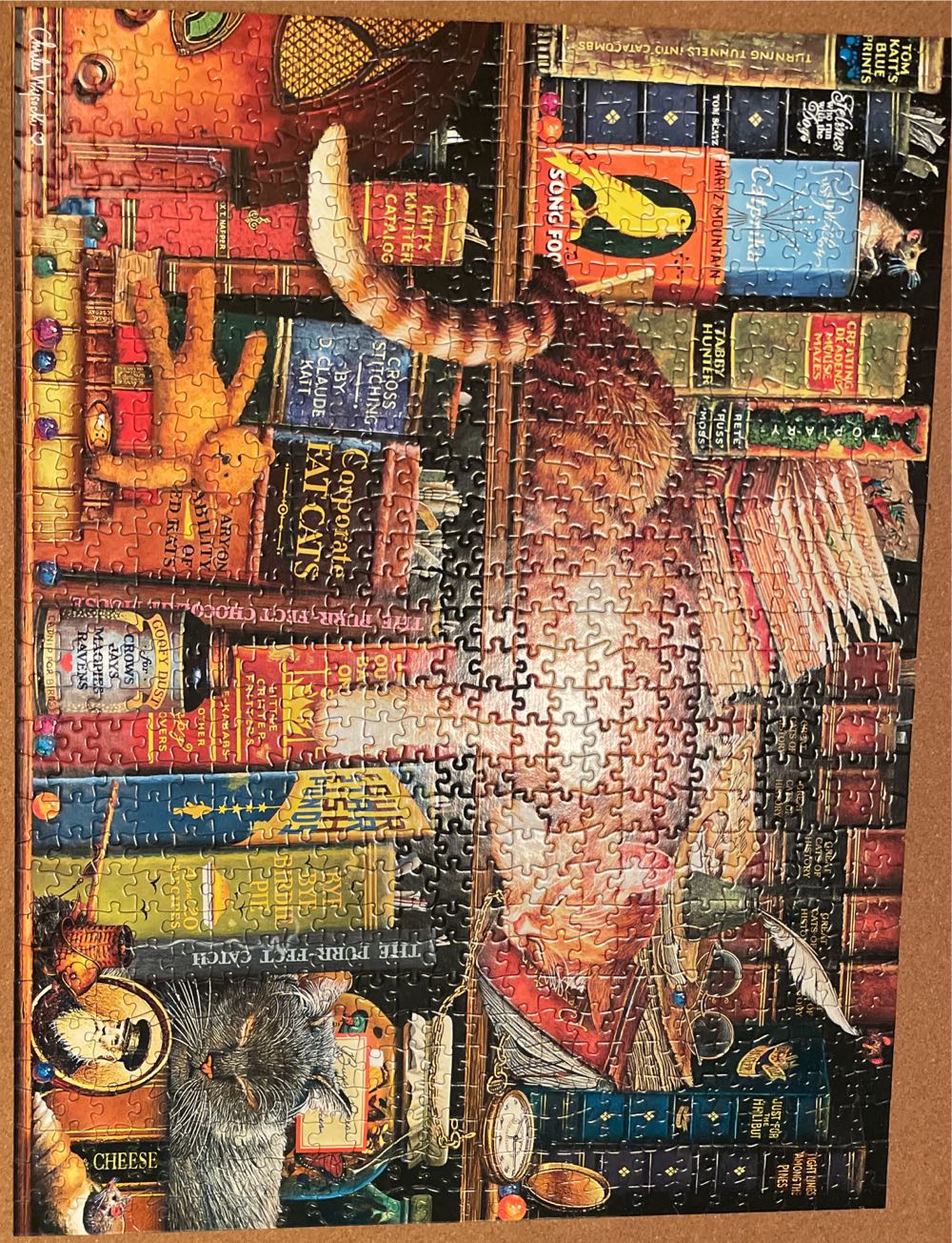 Cat Tales - Buffalo puzzle collectible [Barcode 079346170791] - Main Image 2