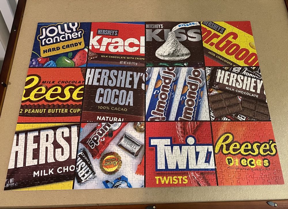 Hershey’s Moments - Completed - MasterPieces puzzle collectible [Barcode 705988716171] - Main Image 2