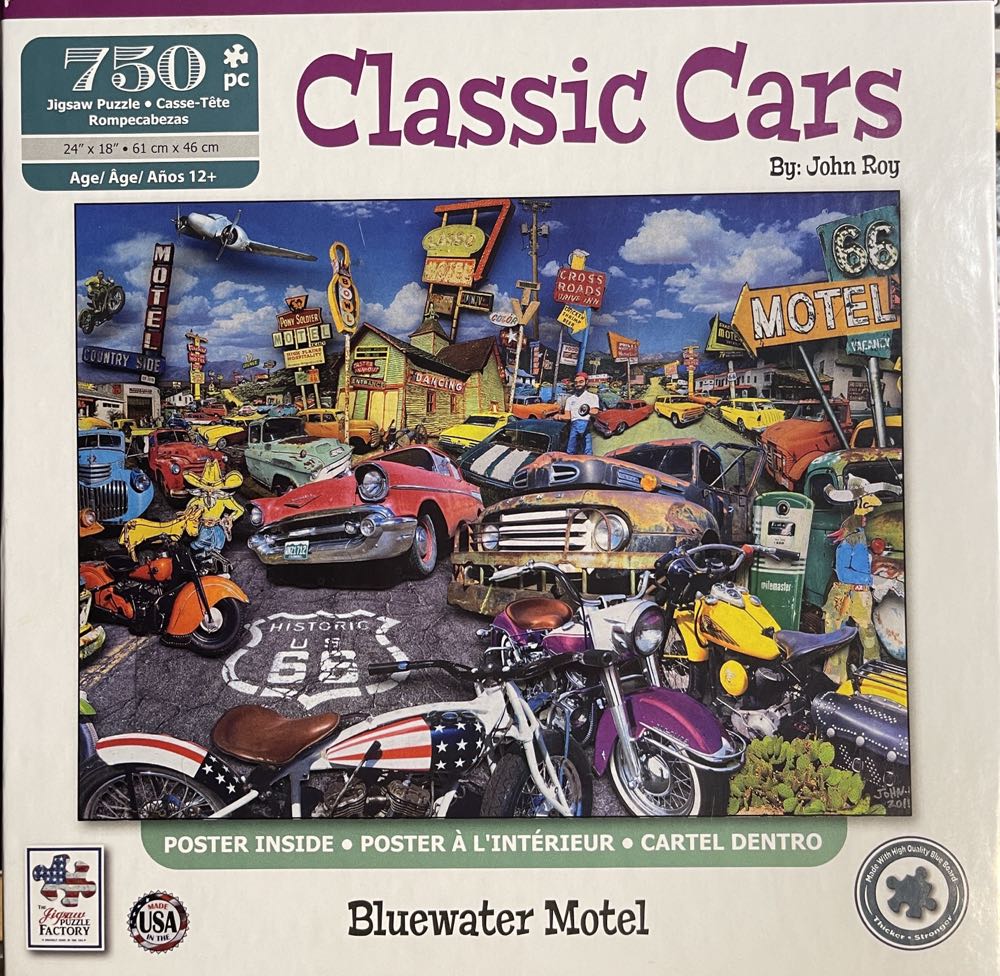 Bluewater Motel - Jigsaw Puzzle Factory puzzle collectible [Barcode 788958774319] - Main Image 2