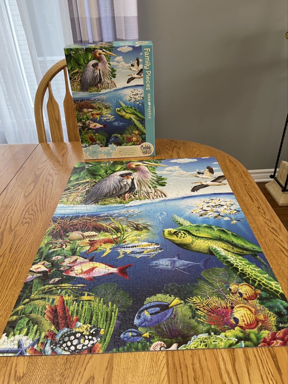 Earth Day - Cobble Hill puzzle collectible [Barcode 625012546287] - Main Image 2