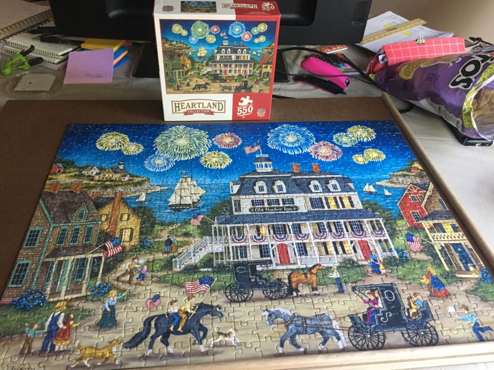 Fireworks Finale - MasterPieces puzzle collectible [Barcode 705988316807] - Main Image 2