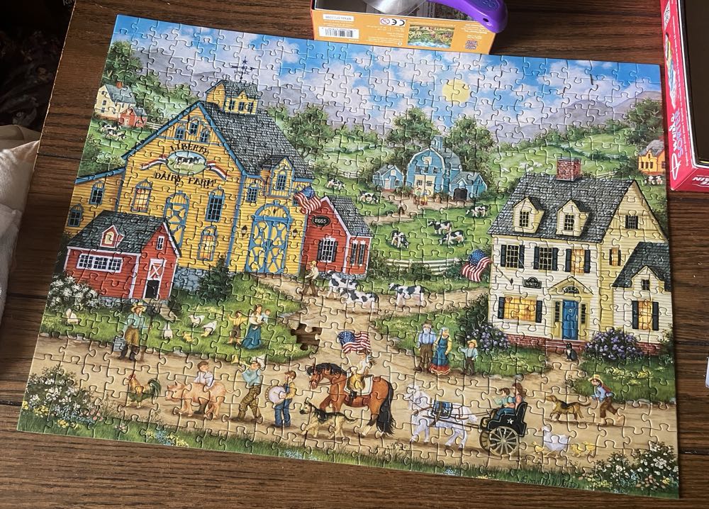 Liberty Farm Parade - MasterPieces puzzle collectible [Barcode 705988318368] - Main Image 2