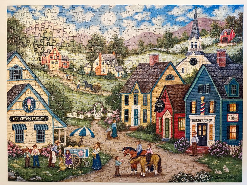 Double Dip - Bonnie White - MasterPieces puzzle collectible [Barcode 705988317439] - Main Image 2